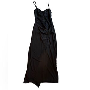 Dynamite Black Dress with removable straps.